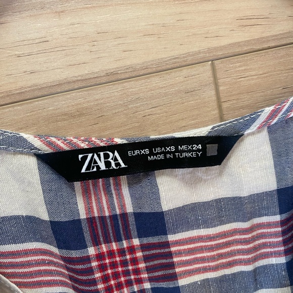 Zara Plaid Dress (XS) - Picture 4 of 6